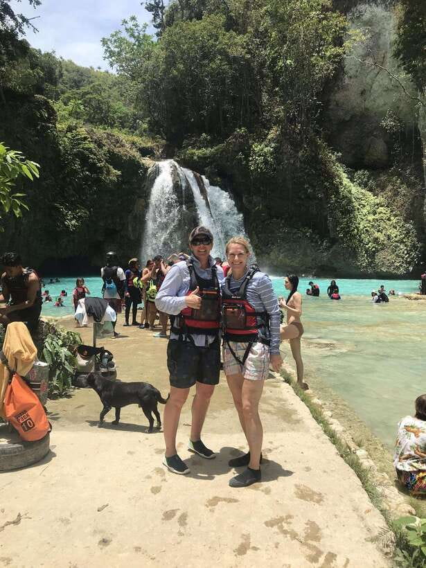 Cebu: Moalboal Island Hopping & Kawasan Falls Adventure - Pescador Island, coral, fish, and possible reef sharks