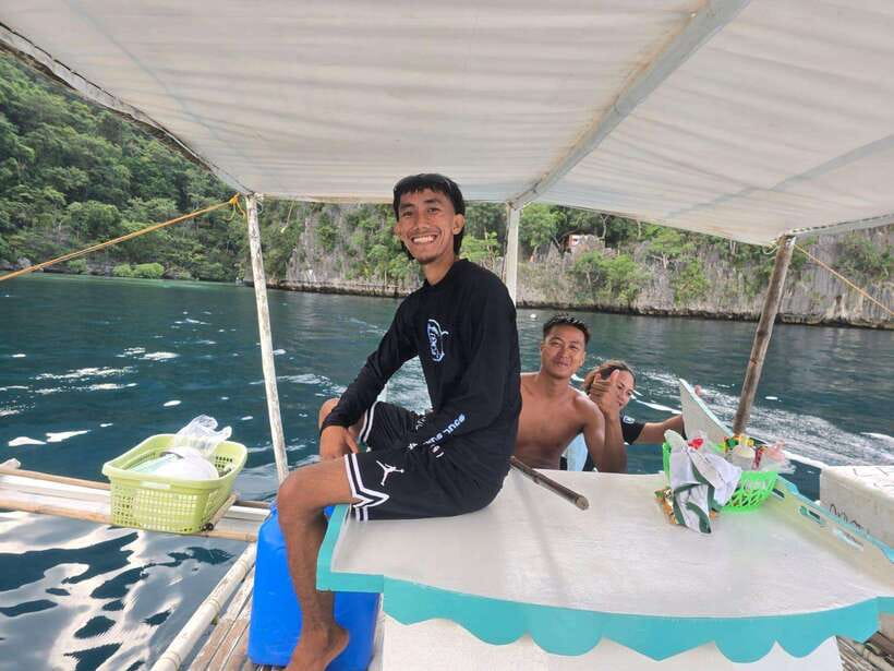 Coron: Pukaway Underground Cave Cenote & Island Hopping Tour - Inside the underground cave