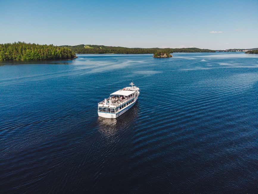 Cruise around Savonlinna archipelago - Audio guidance and what you hear onboard