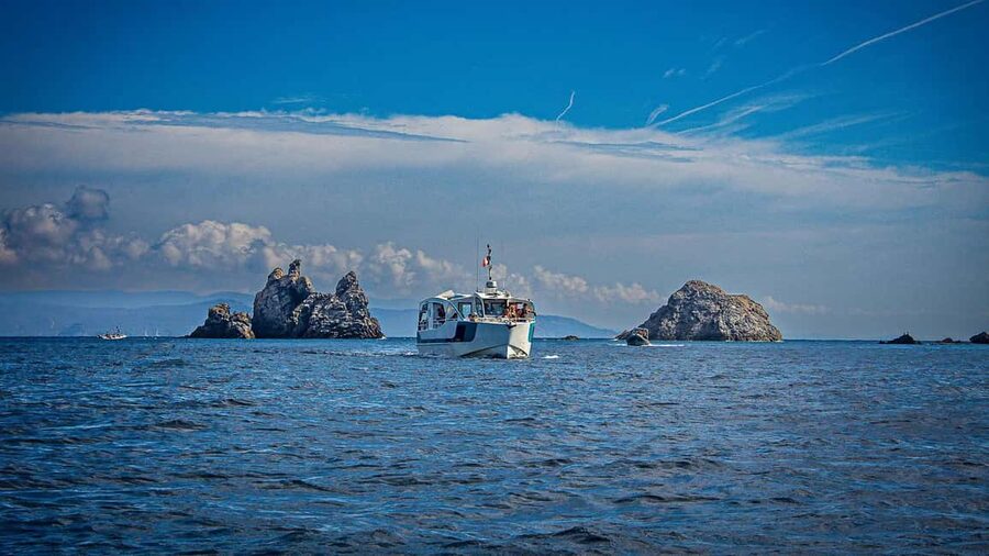 Cruise of the 2 Islands: Porquerolles & Port-Cros with stops - Porquerolles from the water: about 70 minutes