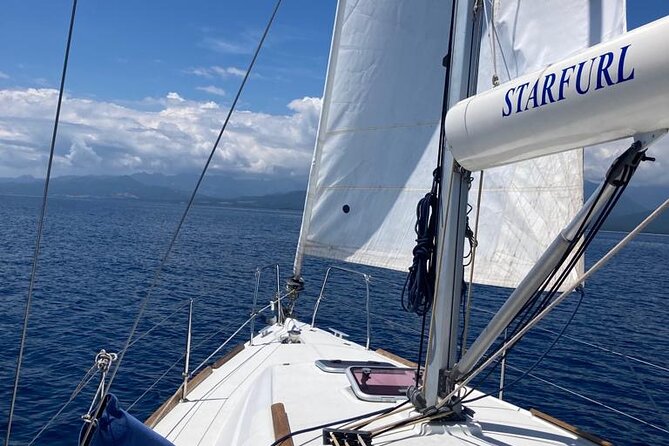 Daily excursions on a sailing boat, Maddalena Archipelago - Sailing toward Bonifacio and southern Corsica