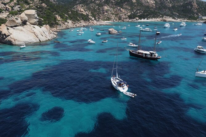 Daily excursions on a sailing boat, Maddalena Archipelago - The Bear Rock and the first views of the archipelago