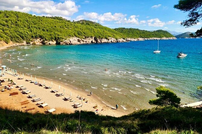 Dubrovnik: Blue Cave & Elaphiti islands & Optional Lunch Onboard - Swimming into Koločep’s glowing Blue Cave