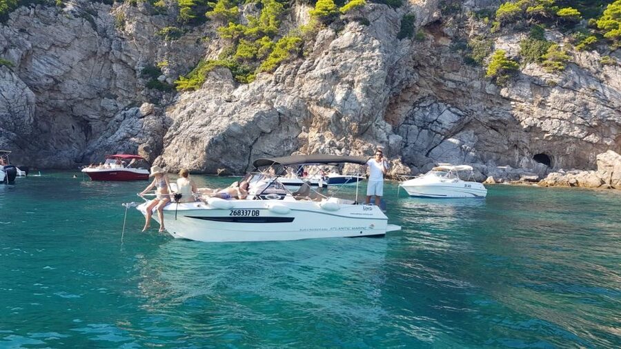 Dubrovnik: Elafiti Island Private Speedboat Tour - Smokovaca Bay and the Blue Lagoon are made for the water