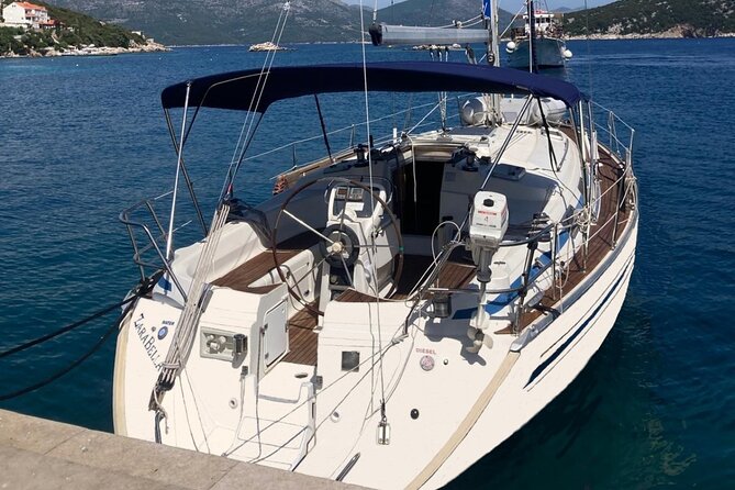 Dubrovnik: Full Day Private Sail Boat tour to Elaphiti&Blue Cave - Koločep: your first hour in the water