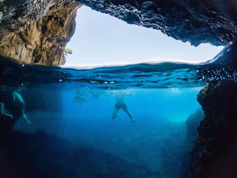 Dubrovnik or Cavtat: Blue Cave & Elaphiti Islands Boat Tour - Koločep’s Blue Cave and a swim into blue light