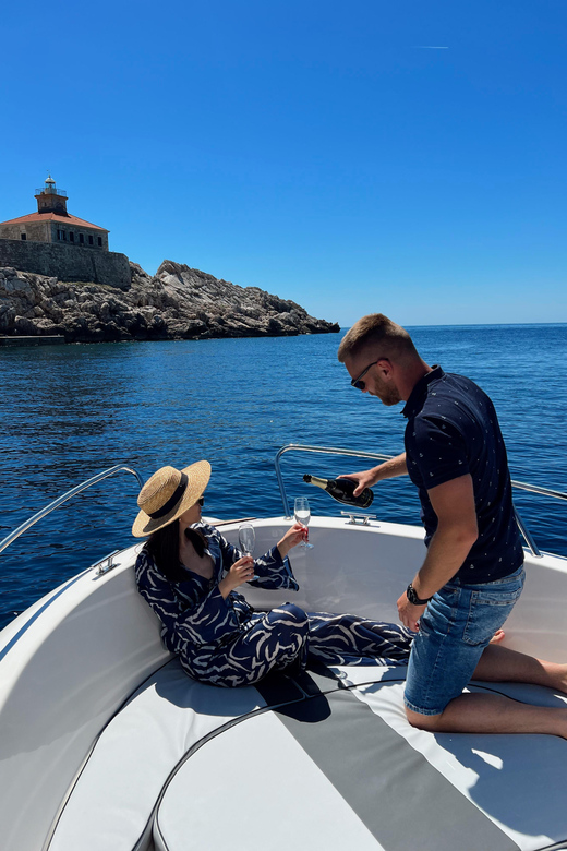 Dubrovnik - Private half day trip around of Elaphiti islands - Leaving Gruž for Kolocep’s Blue Cave