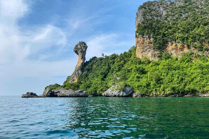 Early bird Krabi to Phi Phi islands + 4 Islands by Speedboat - The Four Islands finish with sandbars and sea views