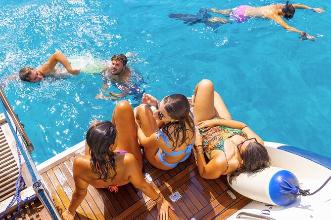 Egadi Islands Tour Favignana Levanzo by Boat with Lunch from Trapani - Cala Fredda offers a calm swim stop