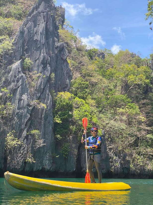 El Nido: Island Hopping Tour C with Lunch EDTF included - Hidden Beach: a quiet cove with a busy access point