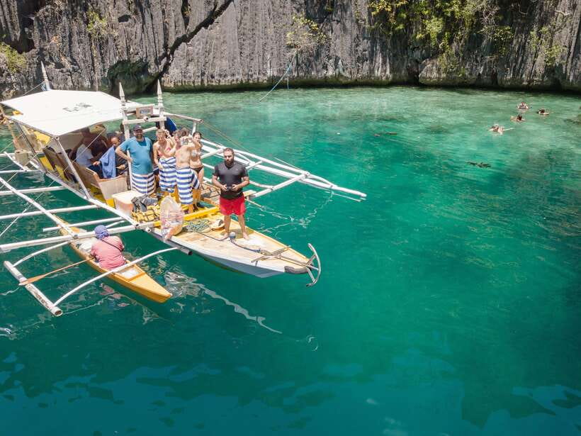 El Nido Private Tour A: Best Island Hopping - Payong-Payong Beach for a slower hour