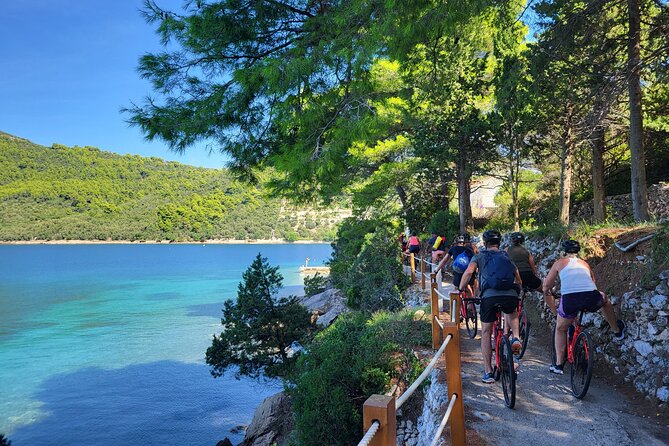 Elafiti Islands Sea kayaking: Full-Day Bike and Kayak tour on Lopud and Šipan - Šipan trades the paddle for a bicycle
