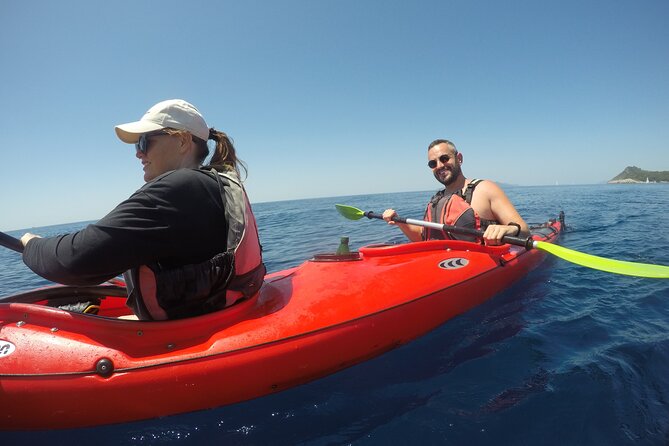 Elaphite Islands - Full-Day Kayaking and Snorkeling tour - Crossing to Sipan and finding Green Cave