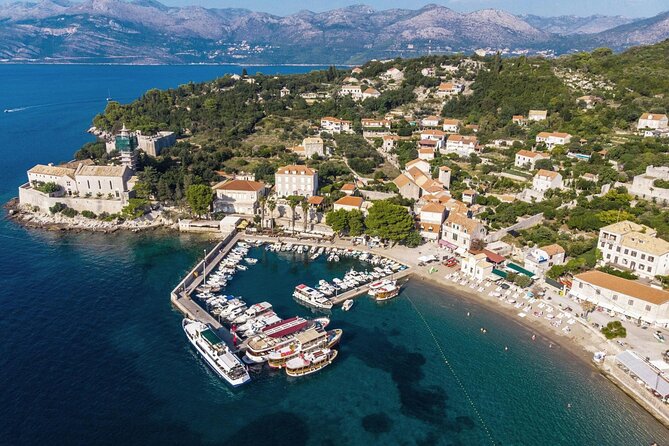 Elaphiti Islands by Catamaran with snacks and unlimited drinks from Dubrovnik - Cruising past Koločep and toward Šipan