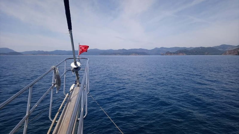 Fethiye: 12 Islands Boat Tour with Lunch and Hotel Transfer - A spacious boat, with sun and shade