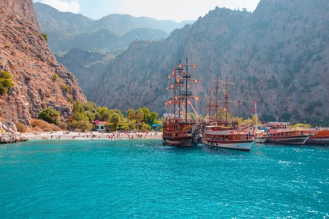 Fethiye Oludeniz Boat Trip With Butterfly Valley And Six Islands - Butterfly Valley: beach time or a rough walk to the waterfall