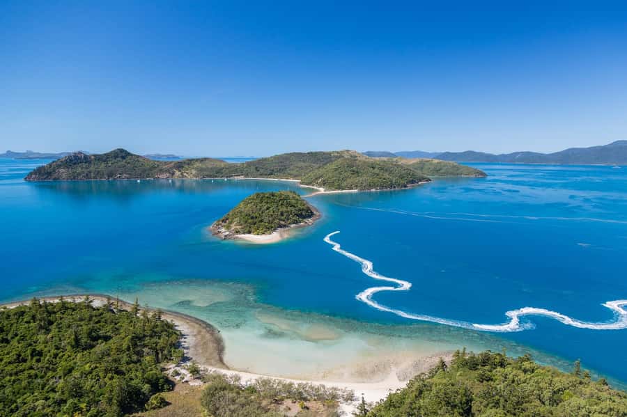 From Airlie Beach: Two-Island Safari - Riding from Airlie Beach into the Whitsundays