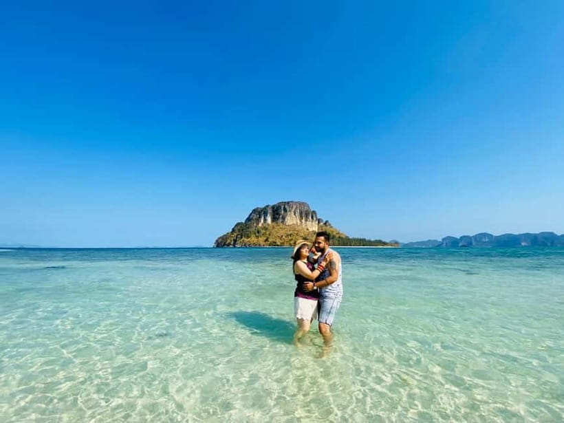 From Aonang: 4 Islands one day tour with Lunch - Key points at a glance