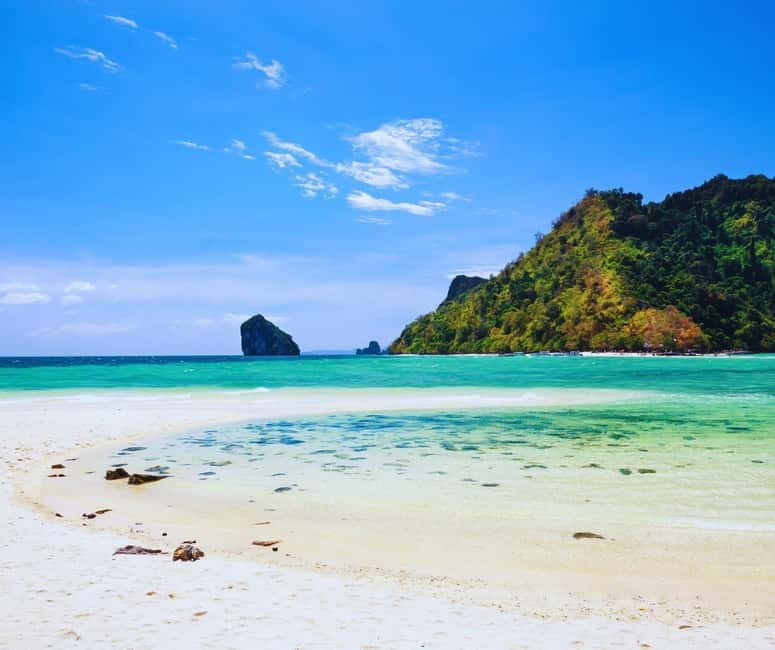 From Aonang: 4 Islands one day tour with Lunch - Tup Island and the shifting sandbar