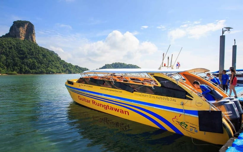 From Aonang: 4 Islands one day tour with Lunch - Phra Nang Cave and its unusual shrine