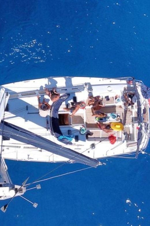 From Cannigione: Sailboat Tour in La Maddalena Archipelago - What the day feels like on deck