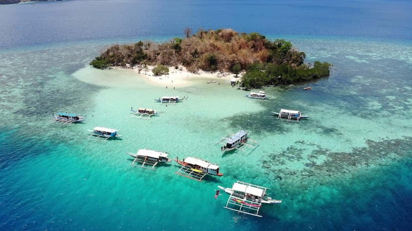 From Coron: Island Hopping Boat Day Trip with Buffet Lunch - Kayangan Lake, the famous first big swim