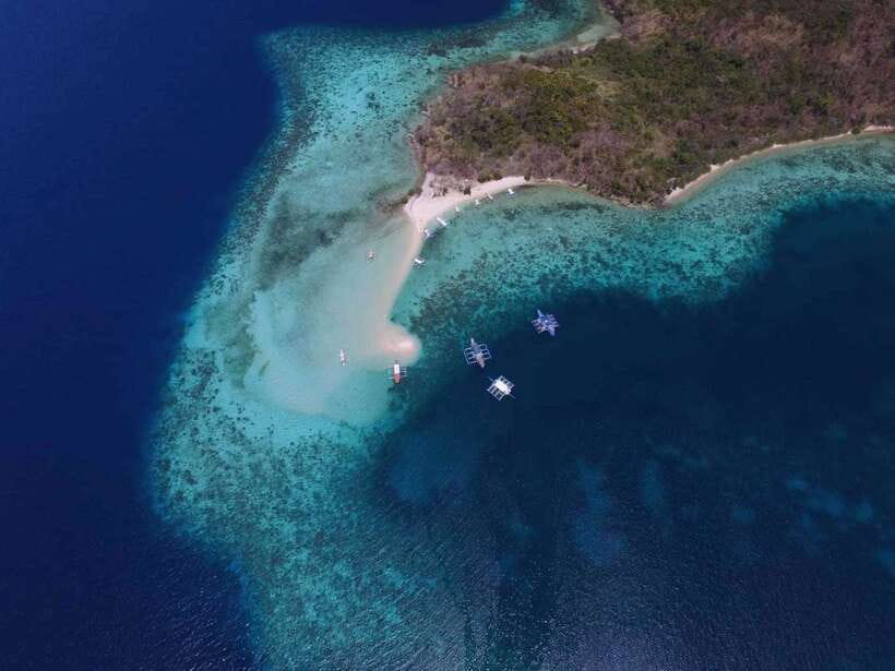 From Coron: Private Island-Hopping Cruise with Lunch - Leaving Coron for Malcapuya Island