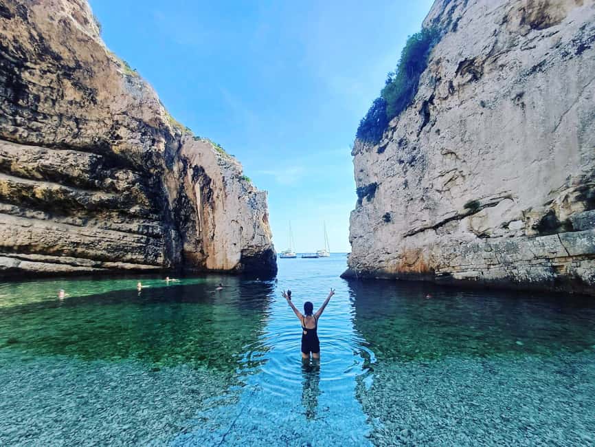 From Hvar: Blue Cave and 5 Islands Boat Tour - Bonus stops and the submarine tunnel