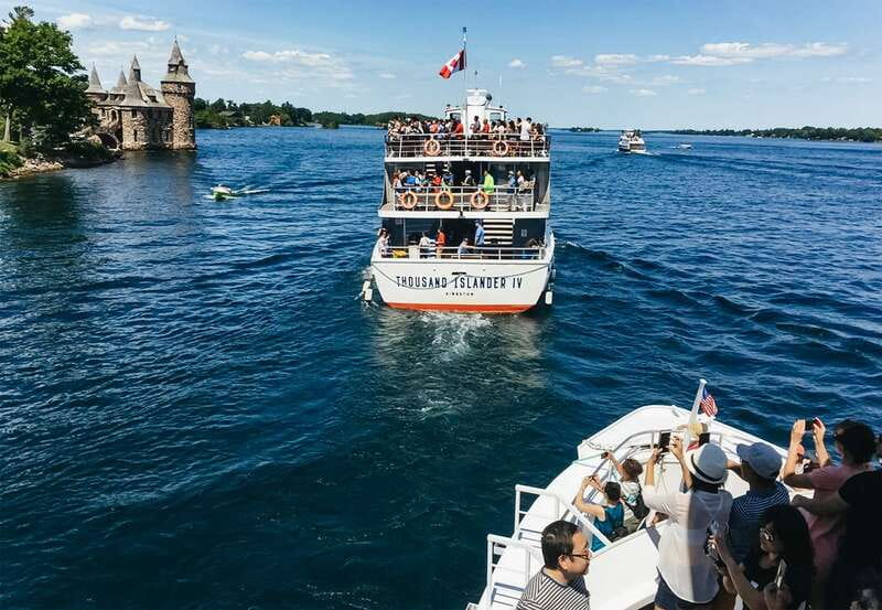 From Ivy Lea: 1000 Islands Boldt Castle Scenic Cruise - Comfort, seating, and weather on the St. Lawrence