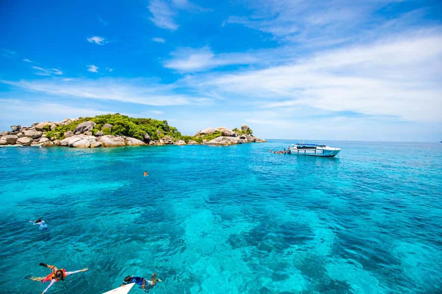 From Khao Lak: Similan Islands Day Trip by Luxury Catamaran - Island 8 and the climb to Sailing Rock