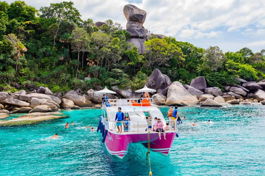 From Khao Lak: Similan Islands Day Trip by Luxury Catamaran - Snorkeling around Islands 5 and 6