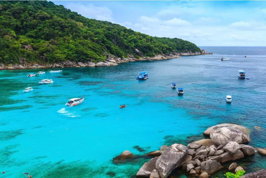 From Khao Lak: Similan Islands Day Trip with Snorkeling - The big payoff is Similan scenery