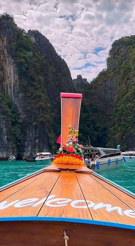 From Koh Phi Phi island and 7 Islands Long Tail Boat Trip - Sunset and bioluminescent plankton