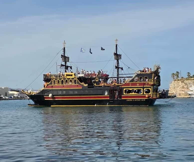 From Kos: 3-Island Boat Trip with BBQ & Water Slide - Key points to know before booking
