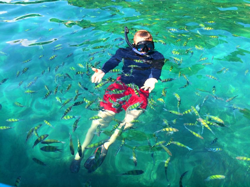 From Krabi: 4 Islands Snorkeling Tour by Speed Boat - Chicken Island and the famous rock profile