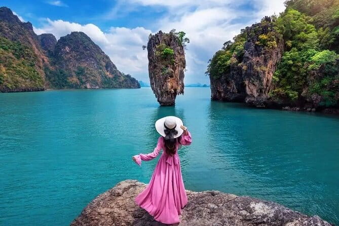 From Krabi - 4 Islands Speedboat Tour with Lunch & Snorkelling - Chicken Island for photographs and snorkeling