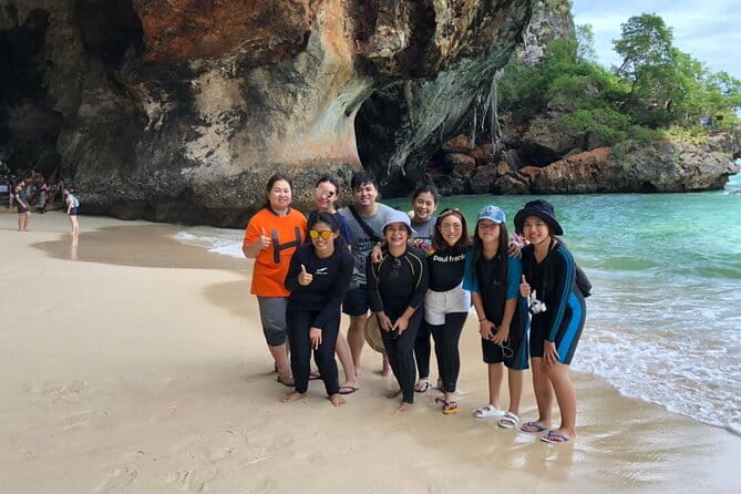 From Krabi - 4 Islands Speedboat Tour with Lunch & Snorkelling - Phra Nang Cave Beach closes the island circuit