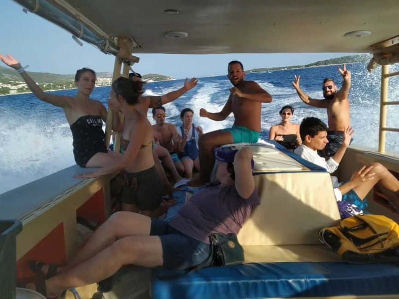 From Milna or Supetar: Magical Blue Cave Island Hopping - The slow cruise through the Pakleni islands