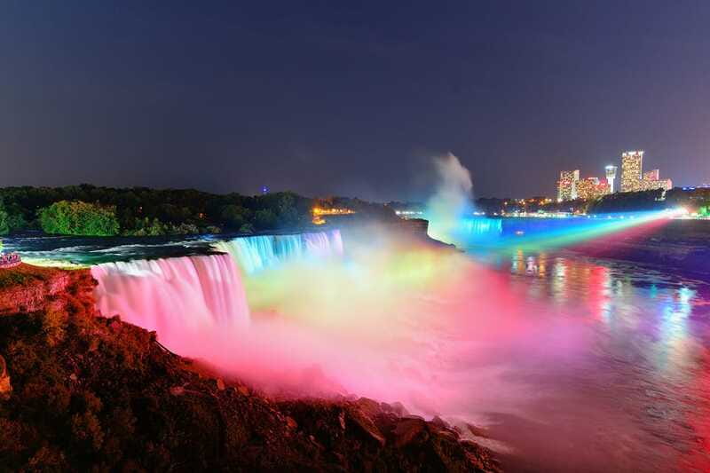 From NYC: Niagara Falls & 1000 Islands 3-Day Tour - Seeing the American Falls from Goat Island