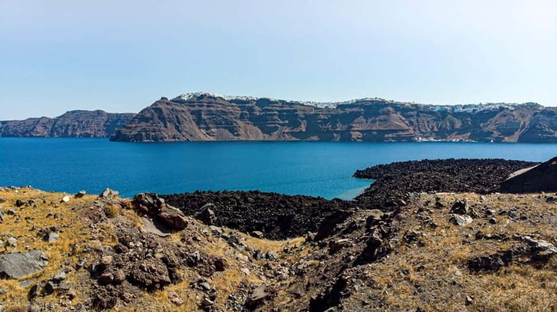 From Old Port:Volcanic Islands Boat Trip & Hot Spring Visit - Swimming at Palea Kameni’s thermal bay