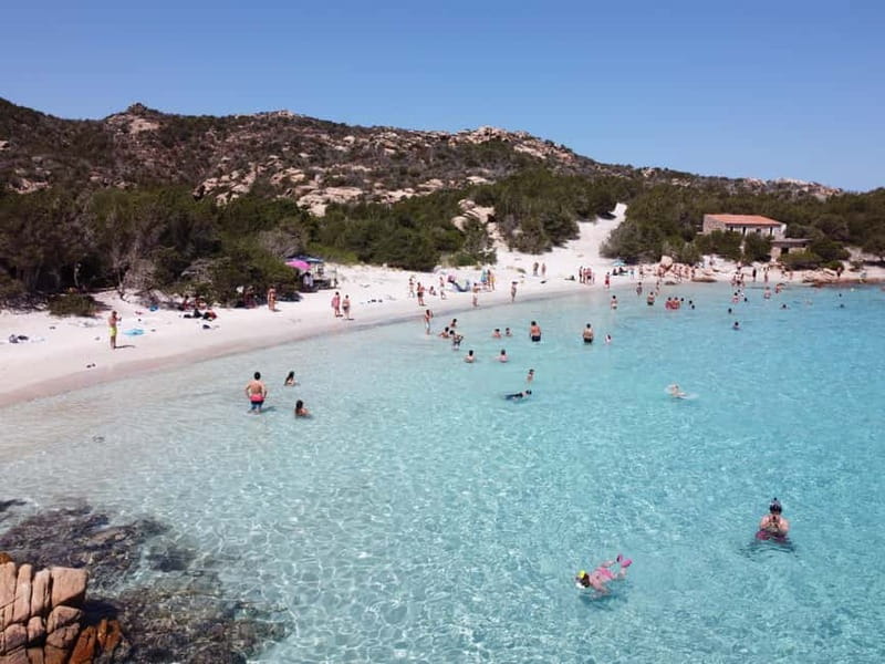 From Palau: La Maddalena Archipelago 4 Stops Boat Tour - La Maddalena town changes the pace