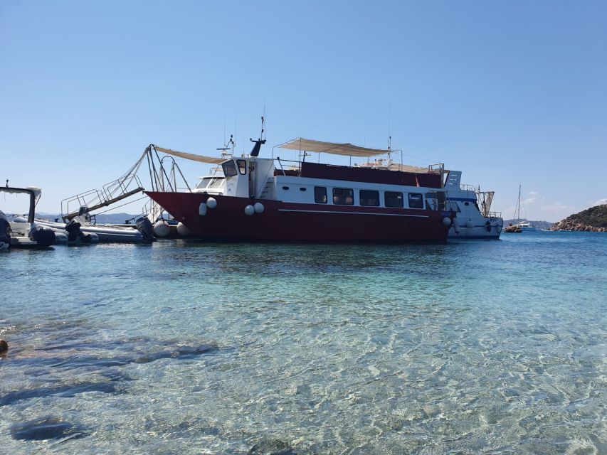 From Palau: La Maddalena Archipelago Boat Tour with Pasta - Cala Corsara on Spargi
