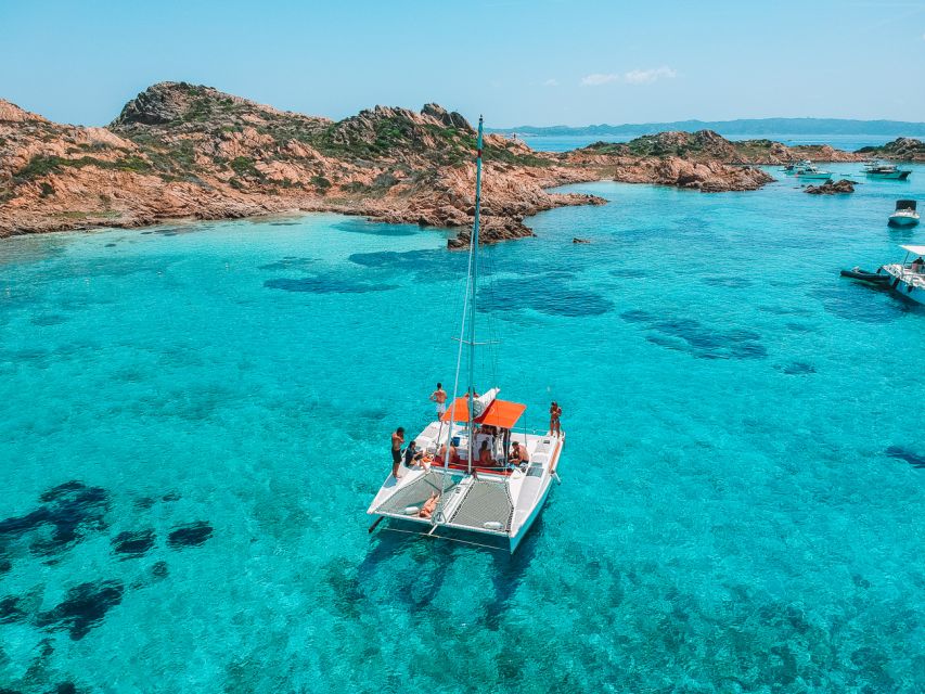 From Palau: La Maddalena Full-Day Archipelago Catamaran Tour - Setting out from Palau at 9 a.m.