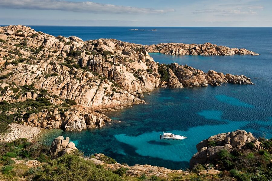 From Palau or La Maddalena: Maddalena Archipelago Boat Tour - Caprera’s Cala Garibaldi