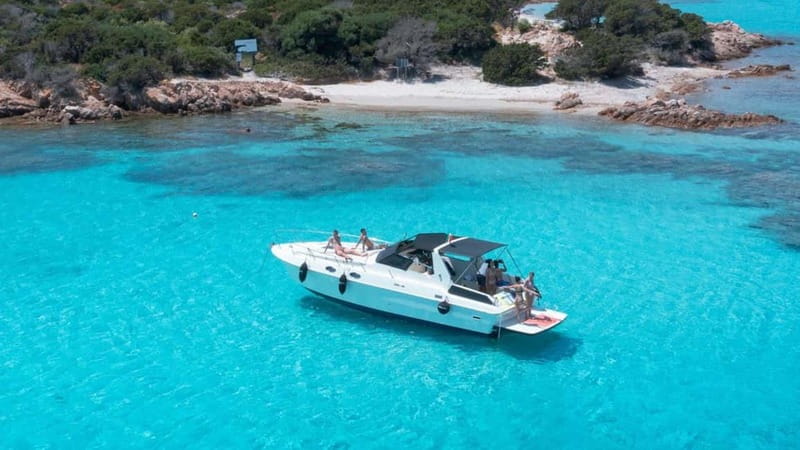 From Palau: Speedboat tour in La Maddalena Archipelago - Budelli’s natural pools are the main event