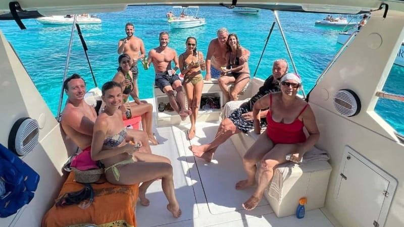From Palau: Speedboat tour in La Maddalena Archipelago - Lunch aboard the Tredas