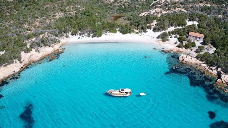 From Palau: Wooden Boat Tour to La Maddalena Archipelago - Leaving Palau for the archipelago