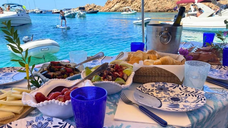 From Palau: Wooden Boat Tour to La Maddalena Archipelago - Swimming, snorkeling, and time aboard