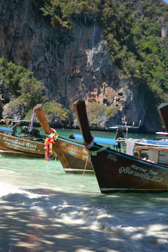 From Phi Phi: Full Day 7 Island Tour by Longtail with Sunset - Shark Point brings the day back underwater