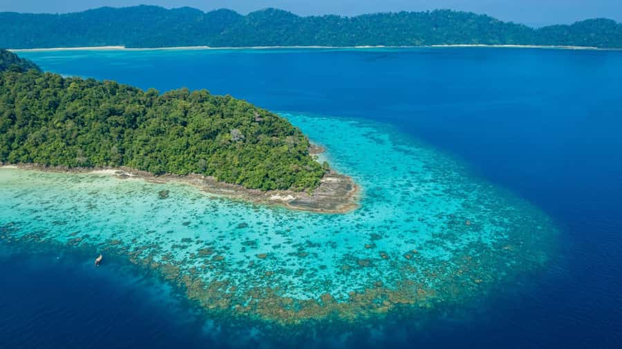 From Phuket or Khaolak: Surin Islands Day Trip - Nemo or Pineapple Gulf and Twin Beach